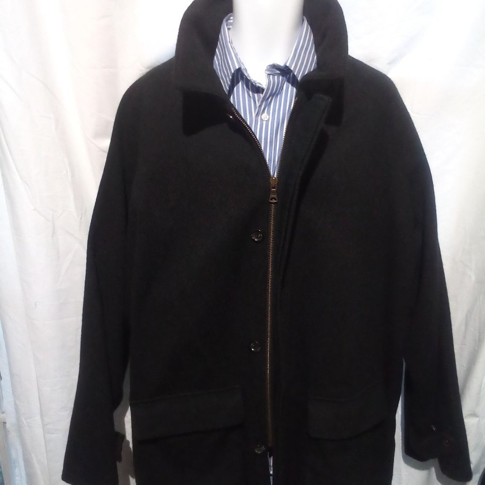 Vintage @Ralph Lauren Wool blend overcoat XL